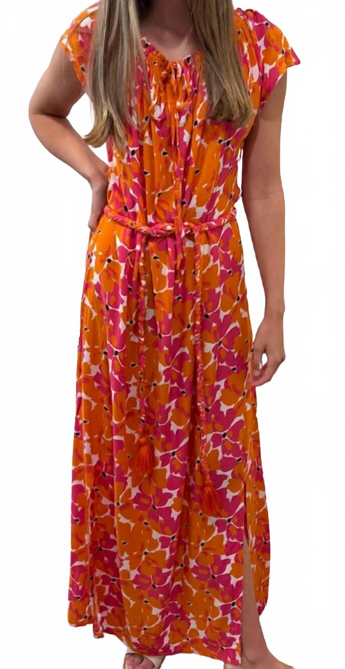 NEW SEA breezy maxi dress in tropicana - Picture 3 of 3